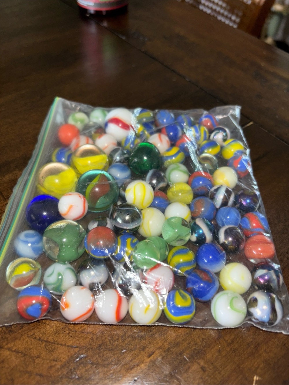 77  glass assorted marble collection